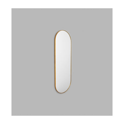 Bjorn Oval Mirror (Brass)